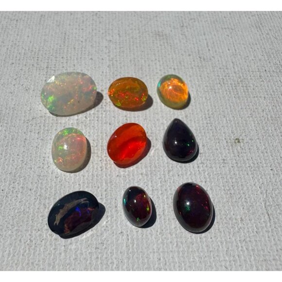 11 carats of Opals in Display Case - Picture 4 of 7